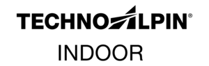 TechnoAlpin Indoor logo in black on white background